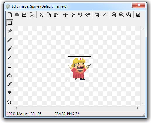 The Construct 2 image editor.
